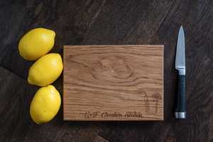 Gin and Tonic chopping board