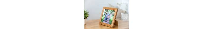 Personalised Oak Photo Frames 