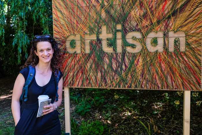 Rebecca from Hugo's Workshop Personalised oak gifts