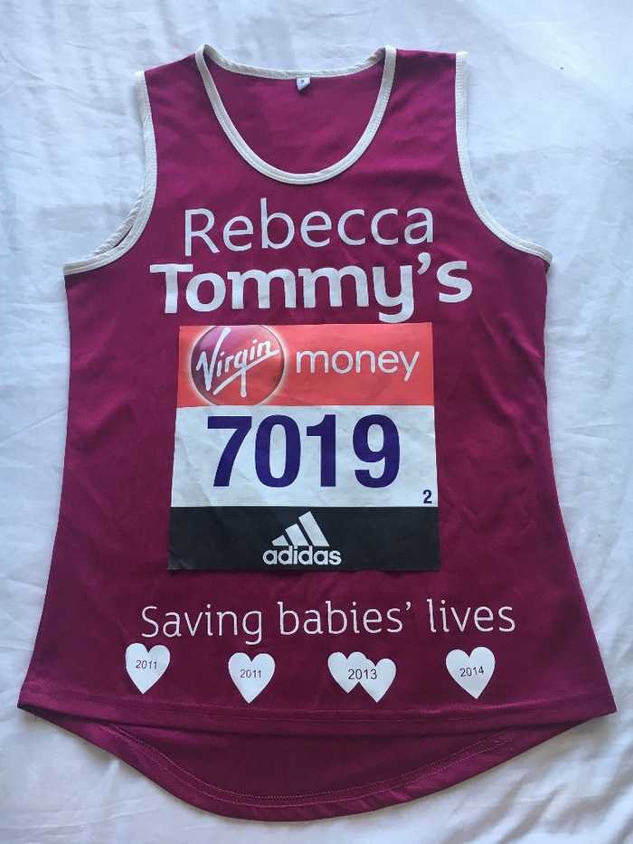 I ran the London Marathon in 2017 and raised £6737.89 for Tommy's!